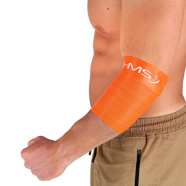 ORANGE 1.0 x 50 x 2080 MM FLOSS BAND FITNESSBAND HMS