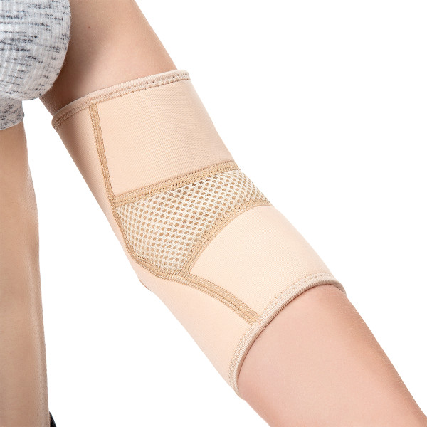 BEIGE GRÖßE S ELLENBOGENBANDAGE HMS