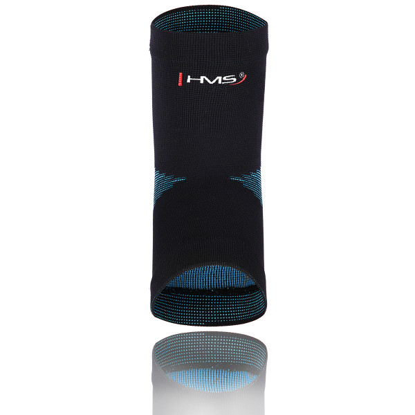 TÜRKISFARBIG-SCHWARZ GRÖßE M ELLENBOGENBANDAGE HMS