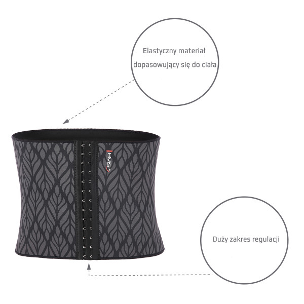 SLIMMING-KORSETT NEOPREN-BANDAGE GRÖßE L/XL HMS