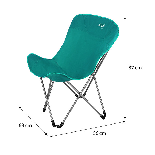 GRÜN CAMPINGSTUHL NILS CAMP