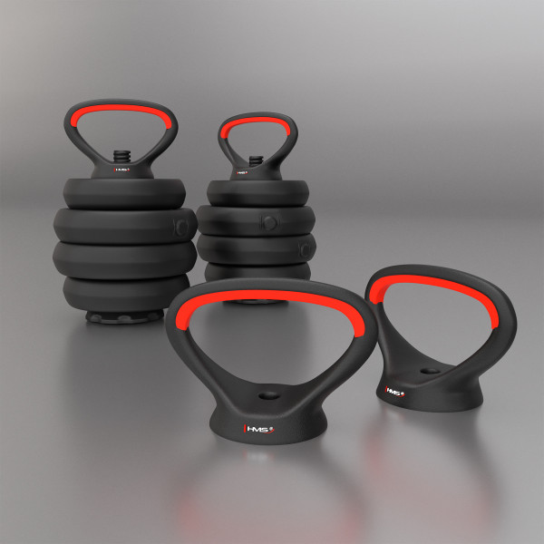 PRO SET 6-IN-1 SET MIT GEWICHTEN 30KG HMS