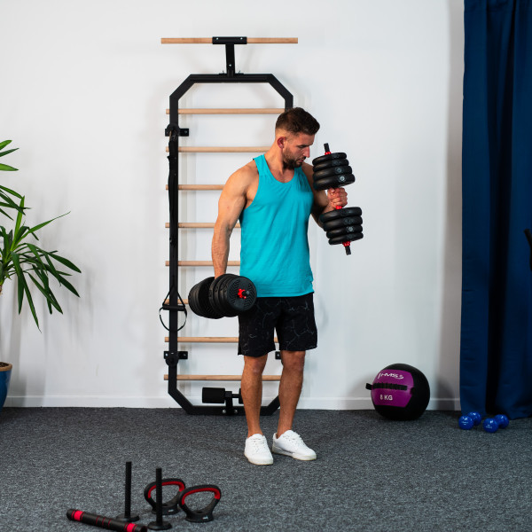 PRO SET 6-IN-1 SET MIT GEWICHTEN 30KG HMS