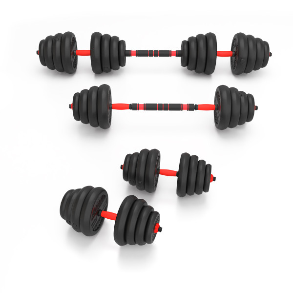 PRO SET 6-IN-1 SET MIT GEWICHTEN 30KG HMS