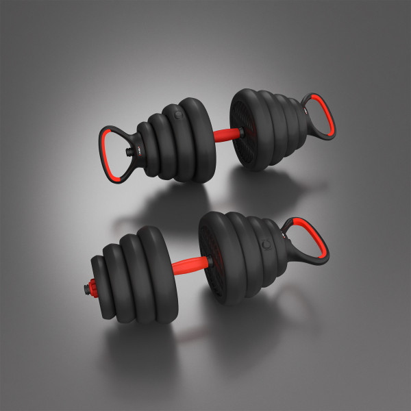 PRO SET 6-IN-1 SET MIT GEWICHTEN 30KG HMS