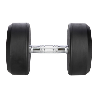 PRO 25 KG RUNDHANTEL MIT GUMMIUMMANTELUNG HMS