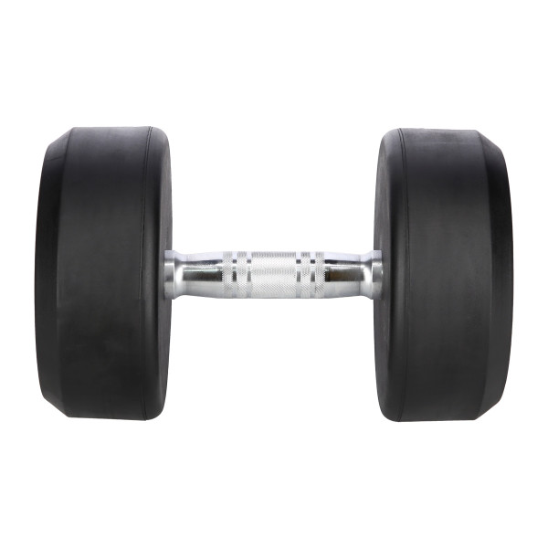 PRO 25 KG RUNDHANTEL MIT GUMMIUMMANTELUNG HMS