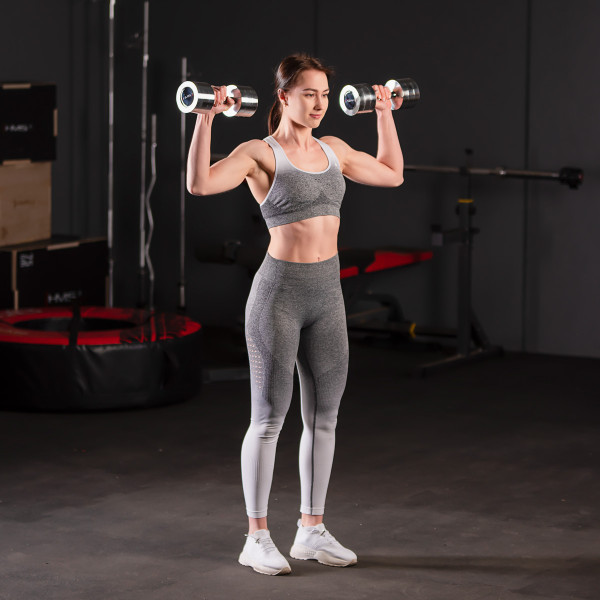 KURZHANTELN VERCHROMT (2 Stk.) HMS