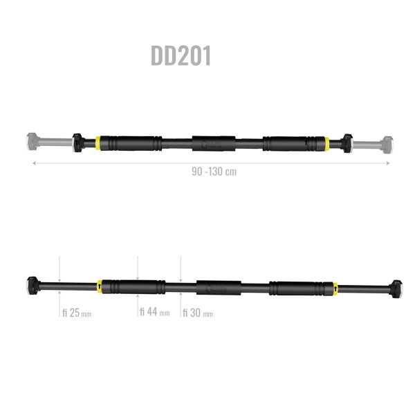 KLIMMZUGSTANGE 90-130 CM HMS PREMIUM