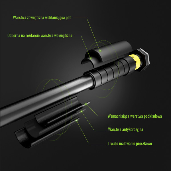 KLIMMZUGSTANGE 90-130 CM HMS PREMIUM