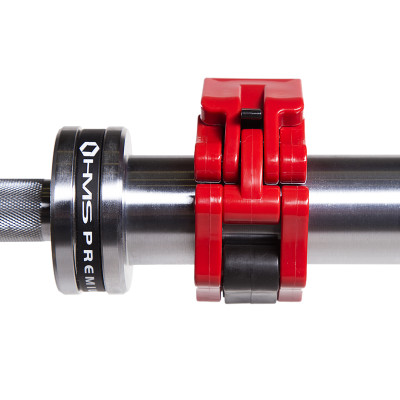 OLYMPISCHE LANGHANTELSTANGE 20 KG 2200 MM HMS PREMIUM +...