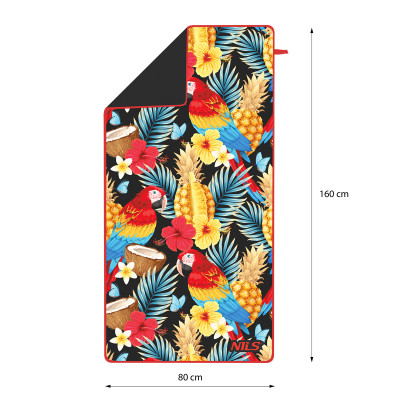 ARA MIKROFASERHANDTUCH 160x80 cm NILS