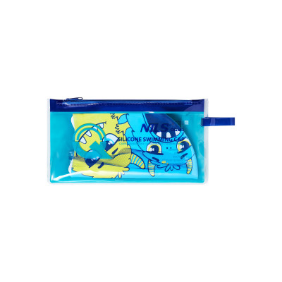MONSTER BLUE BADEKAPPE FÜR KINDER SILIKON NILS AQUA
