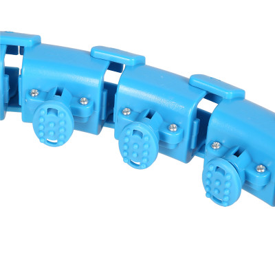 BLUE HULA-HOOP-REIFEN MIT SCHWERKRAFTBALL