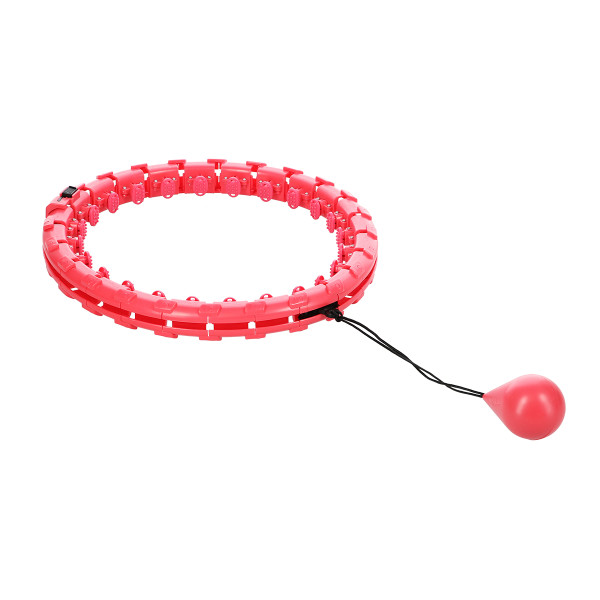RED HULA-HOOP-REIFEN MIT SCHWERKRAFTBALL