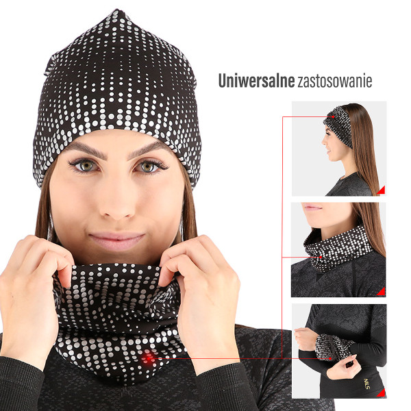 REFLEKTIERENDES MULTIFUNKTIONSTUCH NILS