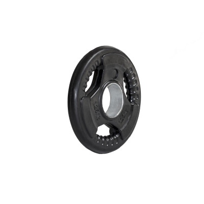 OLYMPISCHE HANTELSCHEIBE MIT GUMMIUMMANTELUNG 1.25 KG HMS