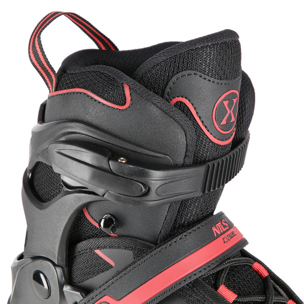 A SCHWARZ-ROT GRÖßE M (35-38) INLINER NILS EXTREME