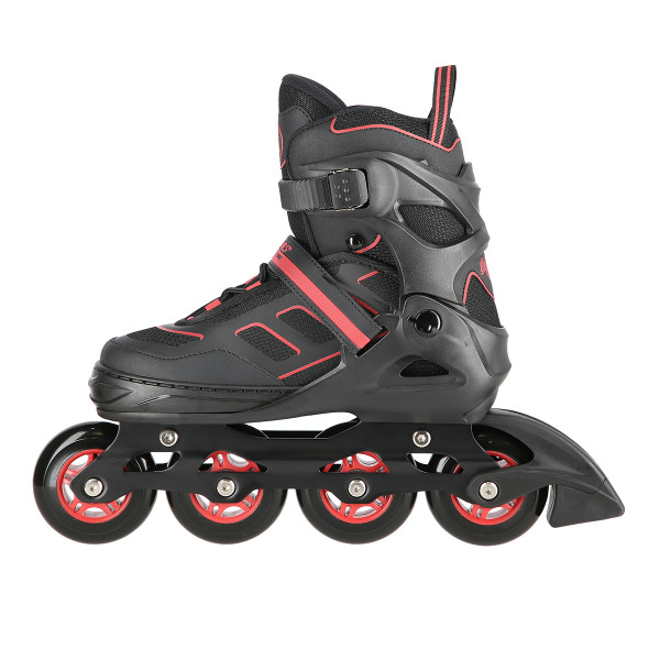 A SCHWARZ-ROT GRÖßE M (35-38) INLINER NILS EXTREME