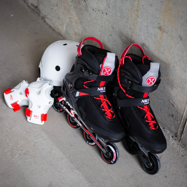 SCHWARZ GRÖßE 41 INLINER NILS EXTREME