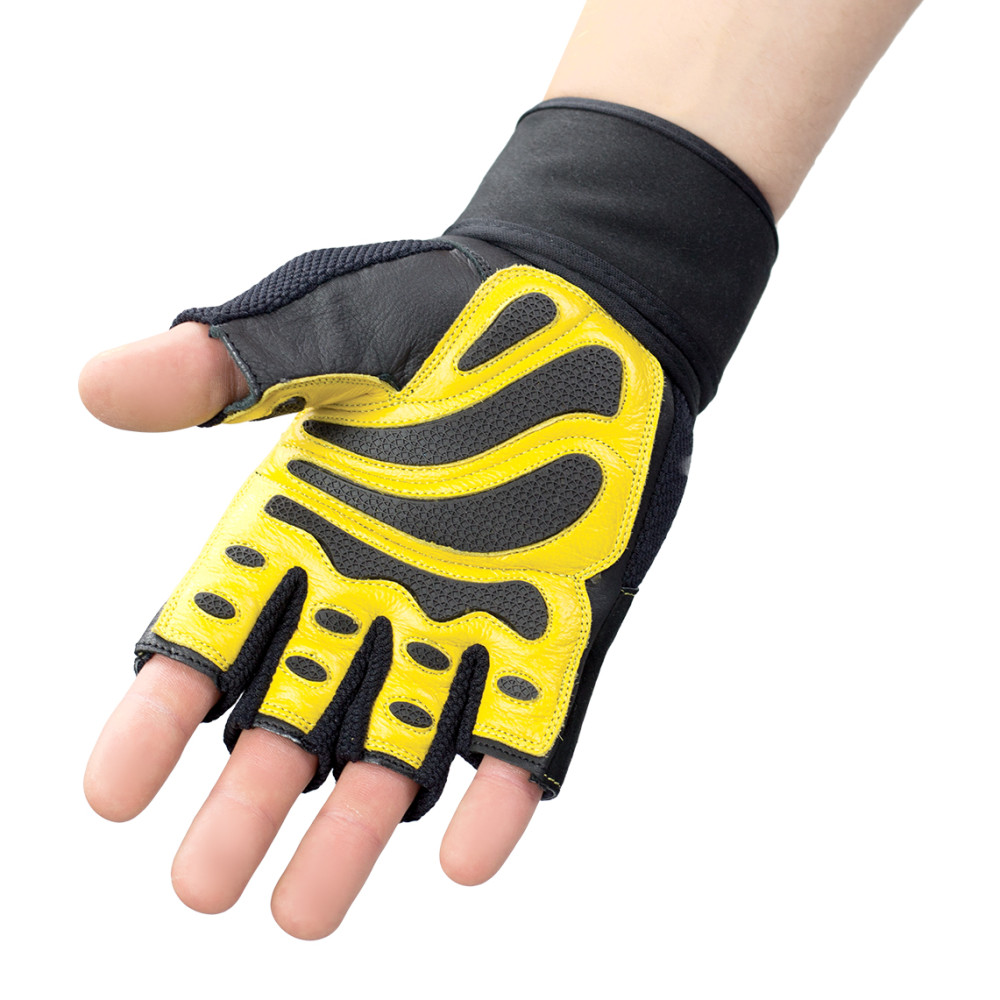BLACK/YELLOW GRÖßE XL TRAININGSHANDSCHUHE HMS