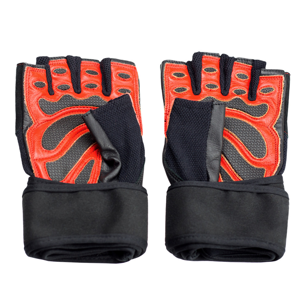 BLACK/RED GRÖßE M TRAININGSHANDSCHUHE HMS