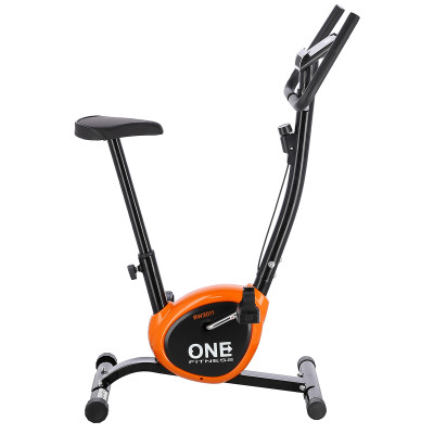 BLACK-ORANGE MECHANISCHER HEIMTRAINER ONE FITNESS