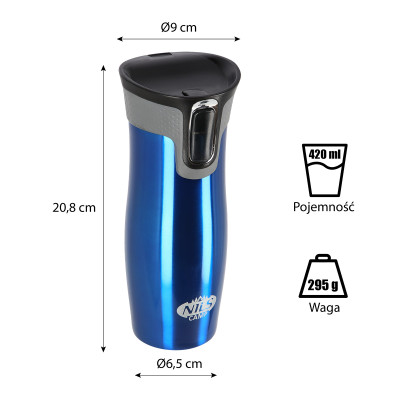 THERMOBECHER BLAU NILS CAMP