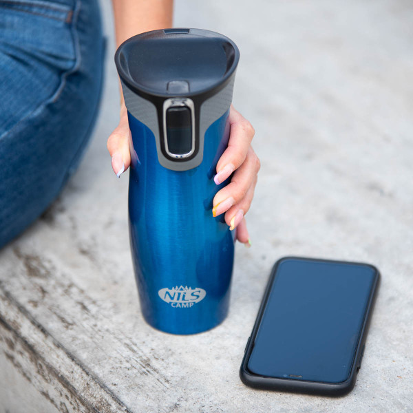 THERMOBECHER BLAU NILS CAMP