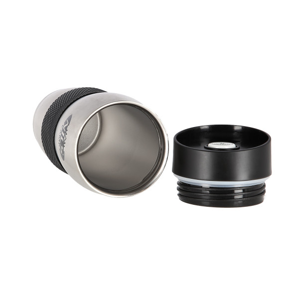 THERMOBECHER SCHWARZ-SILBERN NILS CAMP