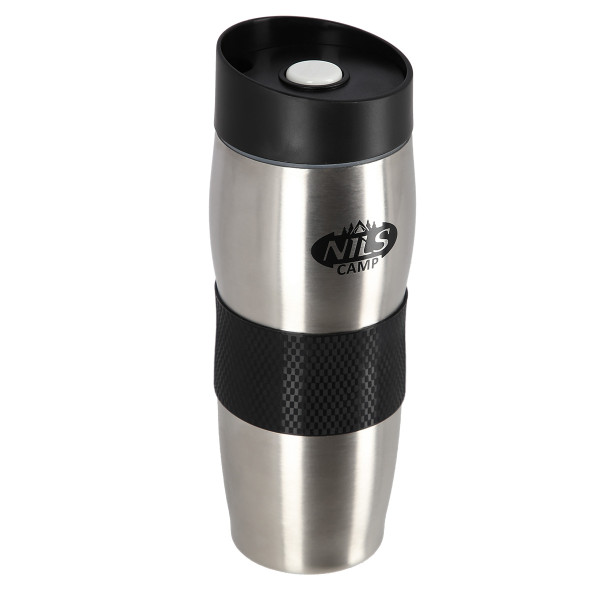 THERMOBECHER SCHWARZ-SILBERN NILS CAMP