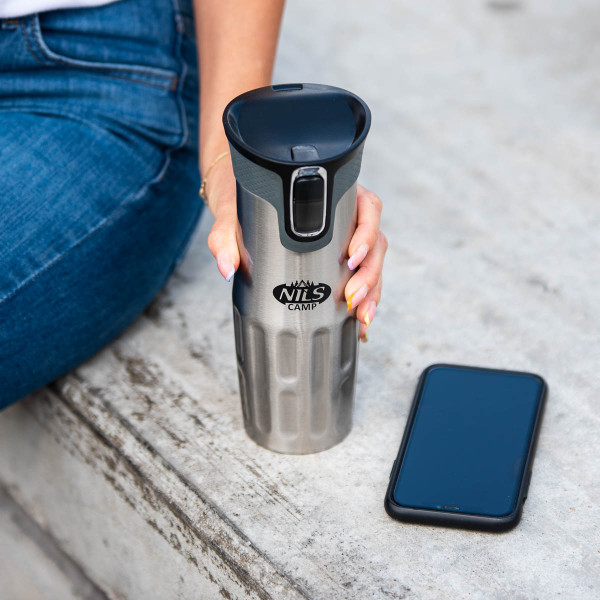 THERMOBECHER SILBERN NILS CAMP