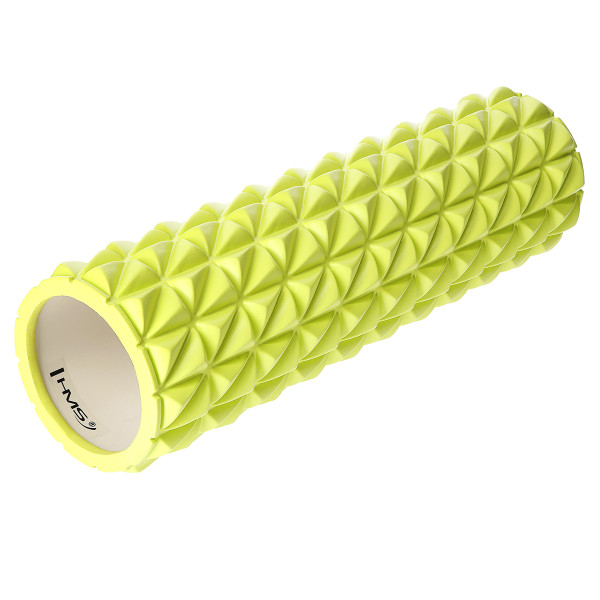LIMETTENGRÜN 45CM FITNESSROLLE / MASSAGEROLLE HMS