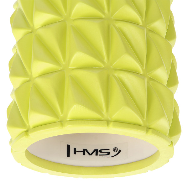 LIMETTENGRÜN 45CM FITNESSROLLE / MASSAGEROLLE HMS