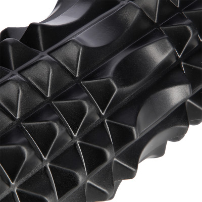 SCHWARZ 33 CM FITNESSROLLE / MASSAGEROLLE HMS