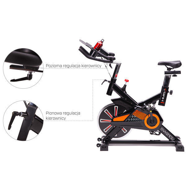 ORANGE INDOOR-HEIMTRAINER 15KG HMS