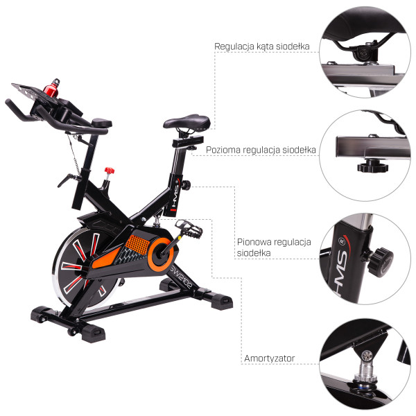 ORANGE INDOOR-HEIMTRAINER 15KG HMS
