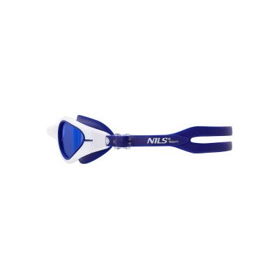 BLAU / WEIß SCHWIMMBRILLE NILS AQUA
