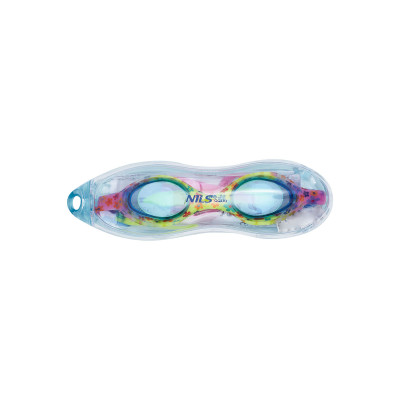 BLAU BLUMEN JUNIOR SCHWIMMBRILLE NILS AQUA