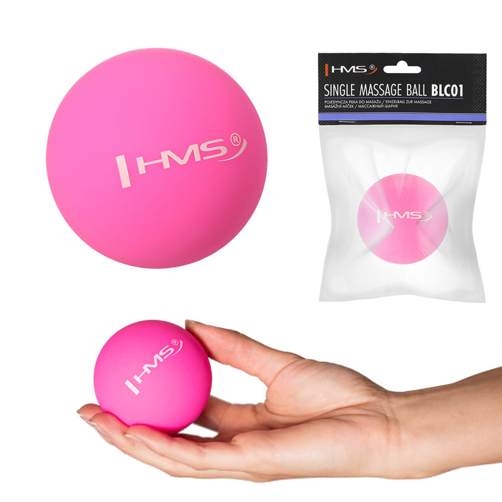 ROSA LACROSSE EINZELBALL ZUR MASSAGE HMS