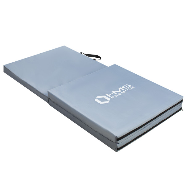 GYMNASTIKMATRATZE KLAPPBAR 1800x600MM GRAU HMS PREMIUM