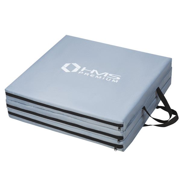 GYMNASTIKMATRATZE KLAPPBAR 1800x600MM GRAU HMS PREMIUM