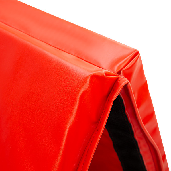 GYMNASTIKMATRATZE KLAPPBAR 2400x1200 MM ROT HMS PREMIUM