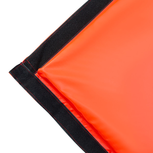 GYMNASTIKMATRATZE KLAPPBAR 2400x1200 MM ROT HMS PREMIUM