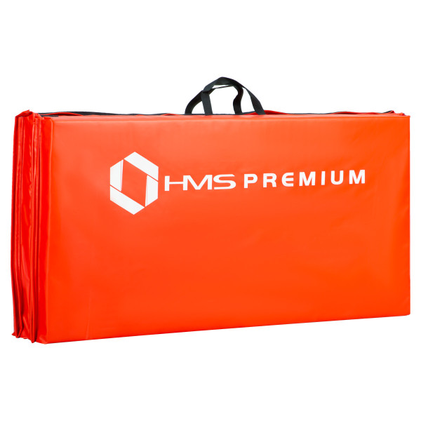 GYMNASTIKMATRATZE KLAPPBAR 2400x1200 MM ROT HMS PREMIUM