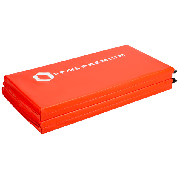 GYMNASTIKMATRATZE KLAPPBAR 2400x1200 MM ROT HMS PREMIUM