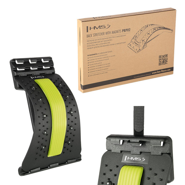 GRÜN RÜCKENSTRECKER MIT MAGNETEN HMS