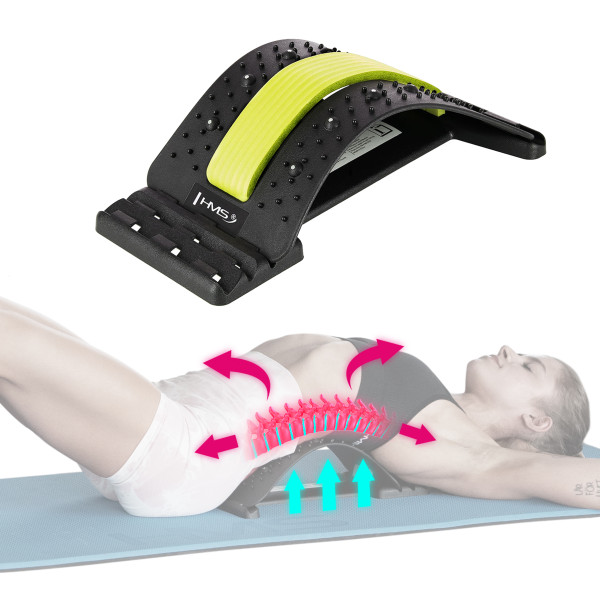 GRÜN RÜCKENSTRECKER MIT MAGNETEN HMS