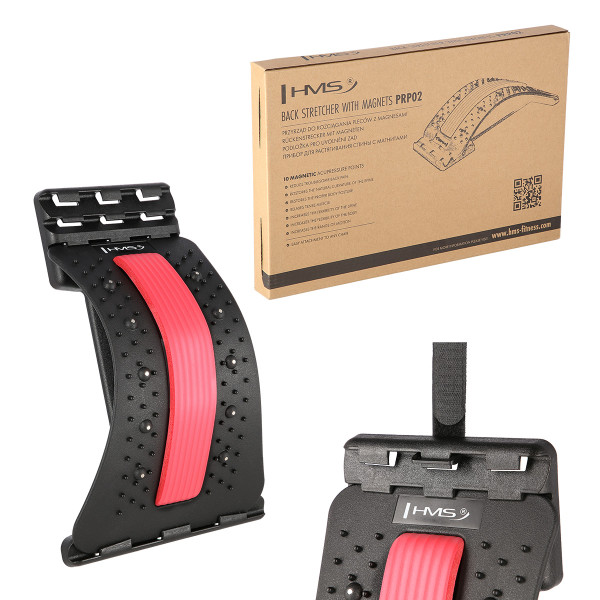 ROT RÜCKENSTRECKER MIT MAGNETEN HMS