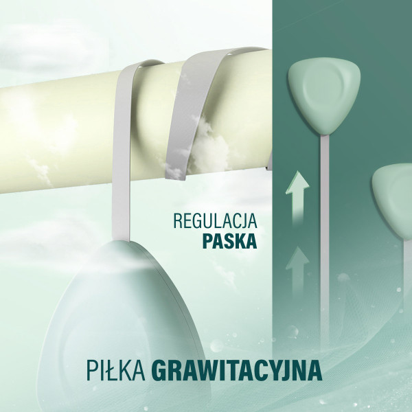 HULA-HOOP-REIFEN GREEN MIT MAGNETEN UND SCHWERKRAFTBALL + ZÄHLER HMS